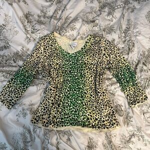 leopard sweater
